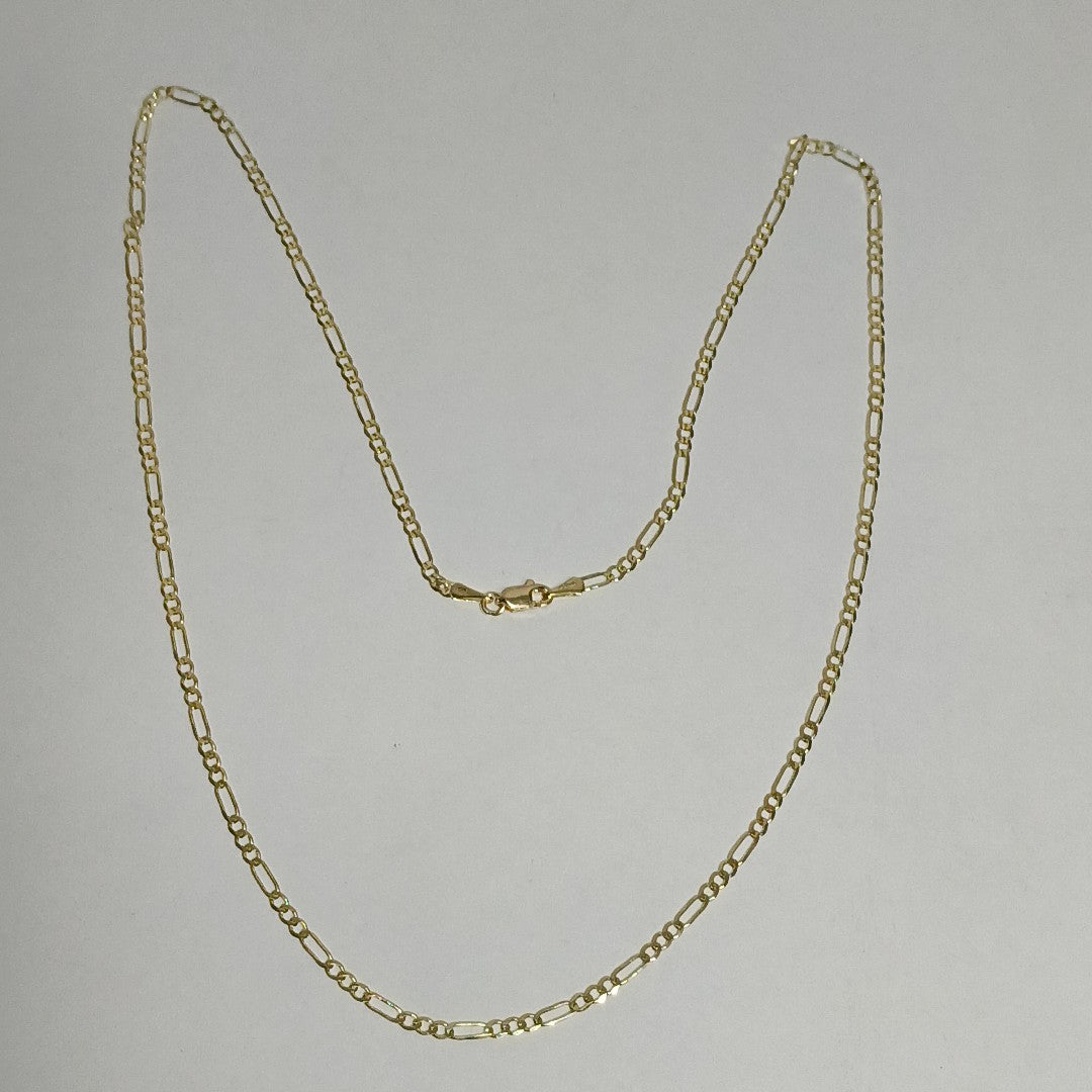 CADENA 3X1 14K 55 CM 5 GR (NUEVO)