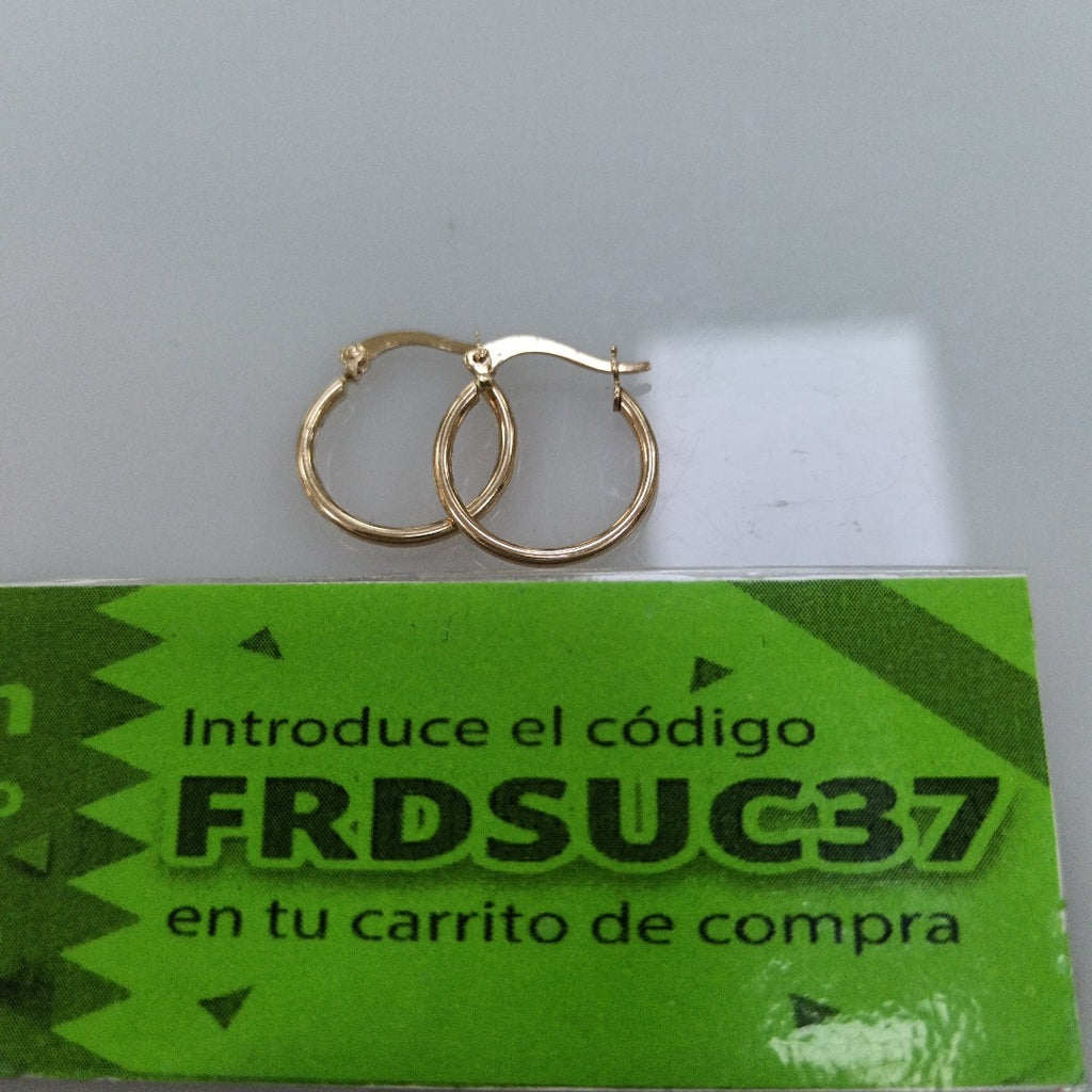 ARETES ARRACADAS 14K 1.2 GR (NUEVO)