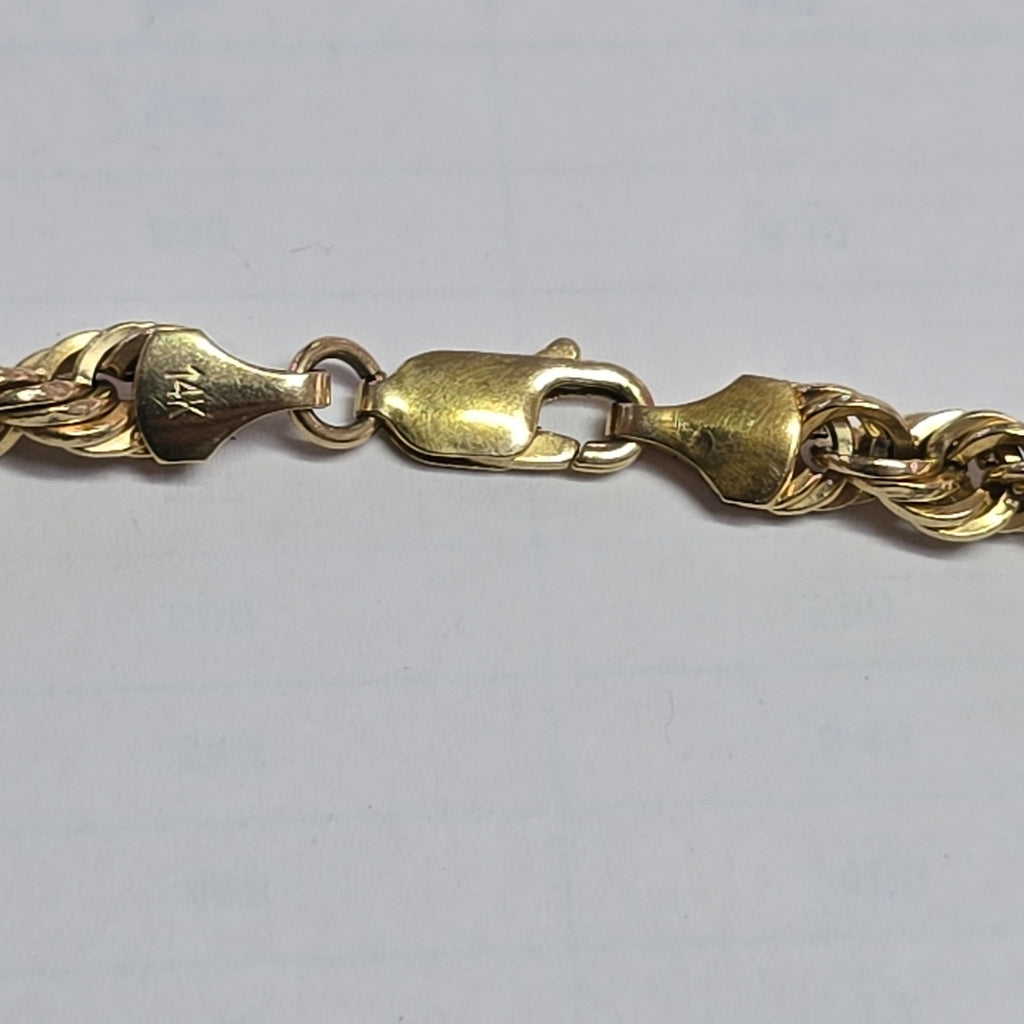 PULSERA ORO 14 K 4.5 GRMS (SEMINUEVO)