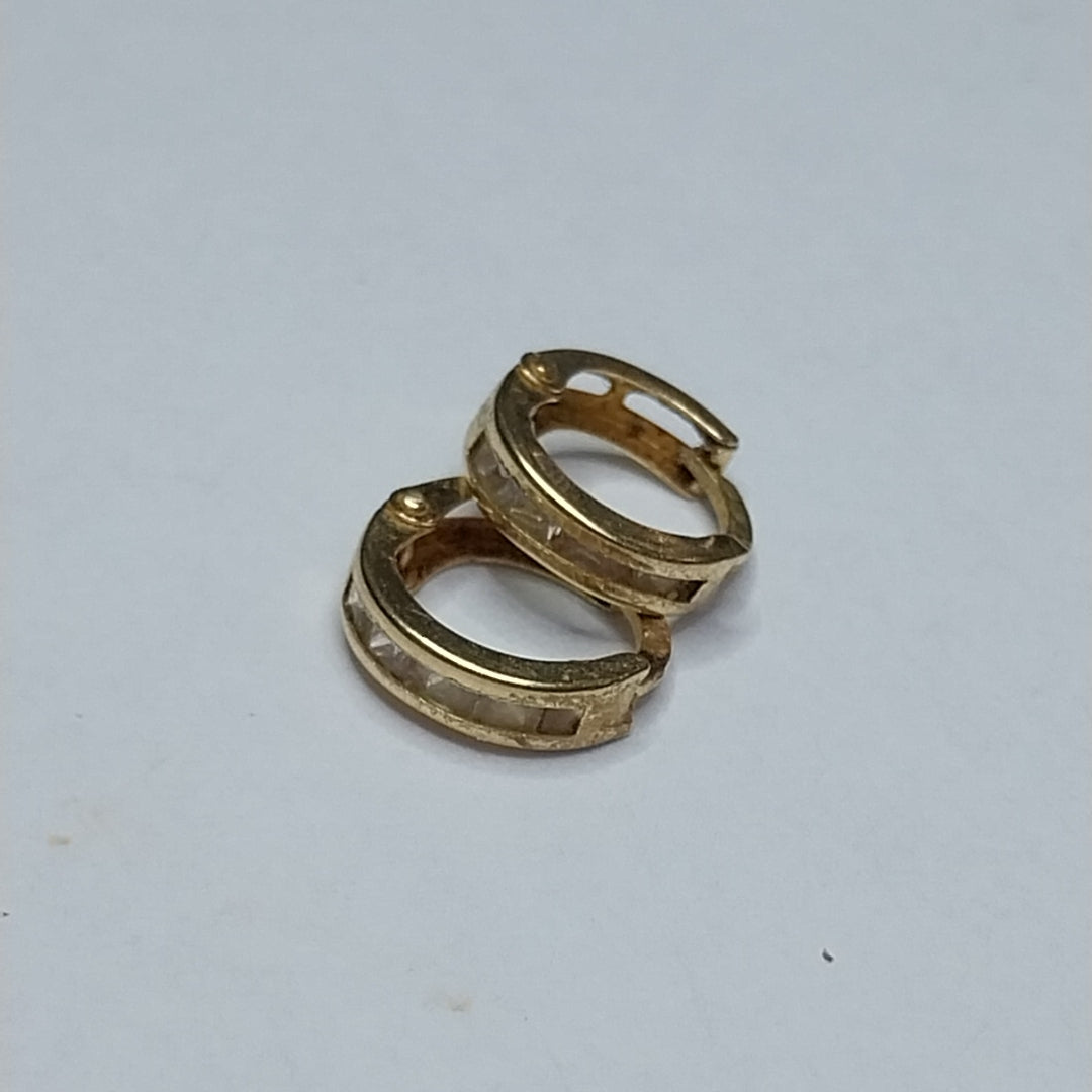 ARETES PAR ORO 10 K 0,80 GRMS (SEMINUEVO)