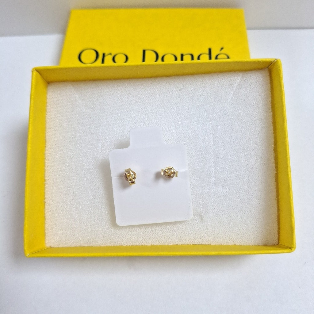 BROQUELES ORO 14K 0.8 (NUEVO)