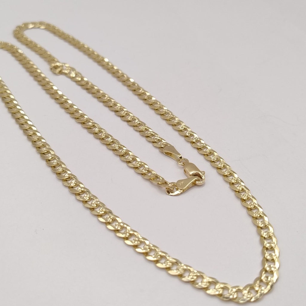 CADENA BARBADA 14K 60 CM 20.8 GR (NUEVO)