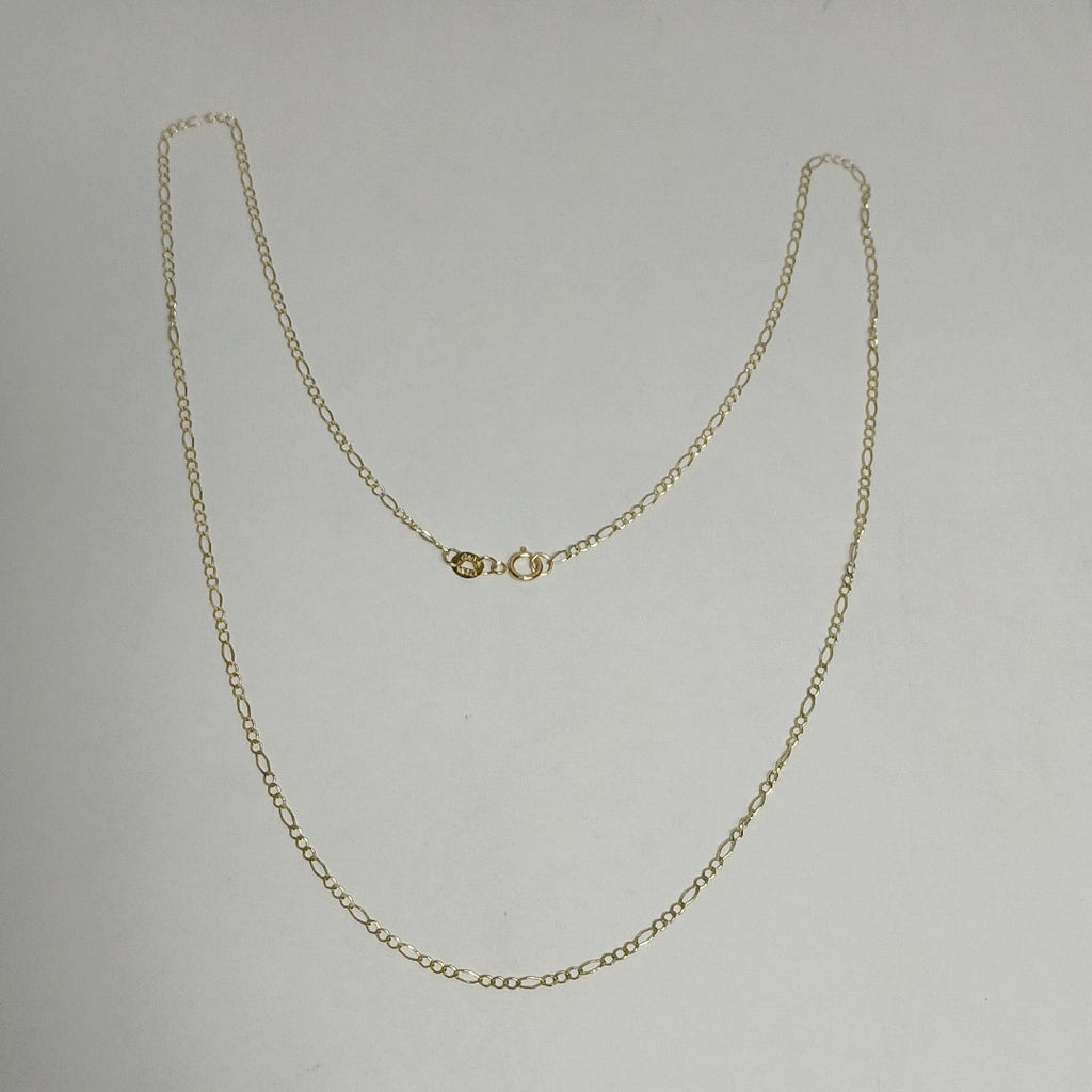 CADENAS TEJIDO 3X1 ORO 10K 55 CM 2.2 GR (NUEVO)