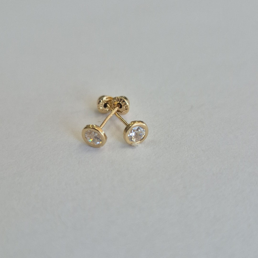 BROQUELES BROQUEL C CIRCONIA 14K 0.1501 GR (NUEVO)