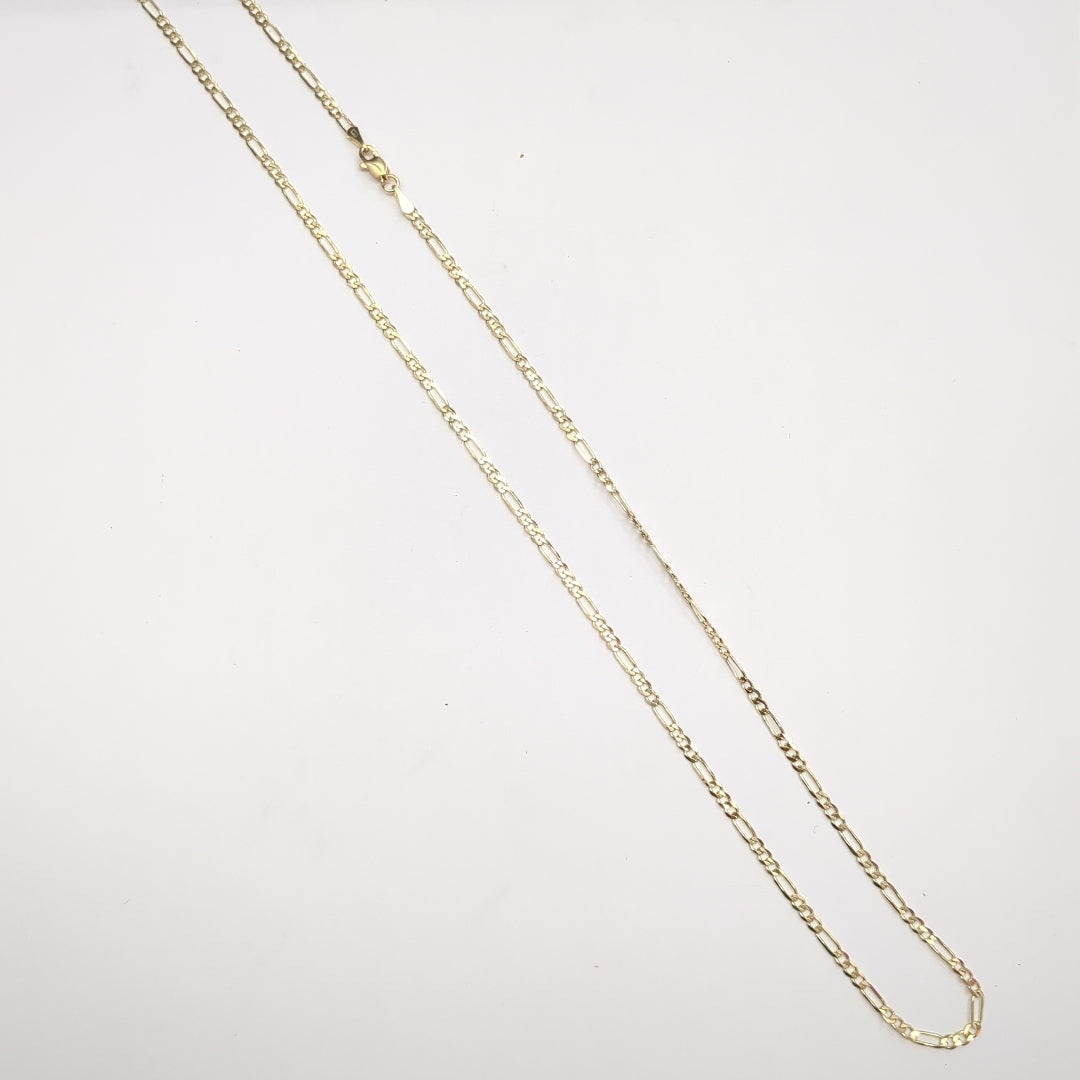 CADENA 3X1 14K 55 CM 4.9 GR (NUEVO)