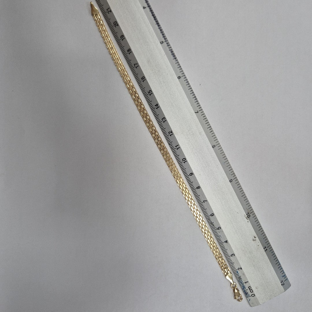 PULSERA ESPECIAL 10K 21 CM 4.4 GR (NUEVO)