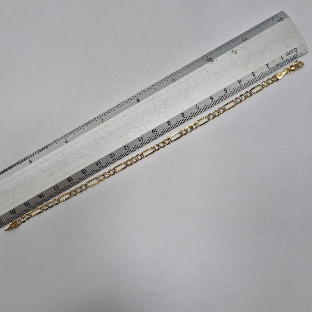PULSERA 3X1 14K 21 CM 4.7 GR (NUEVO)