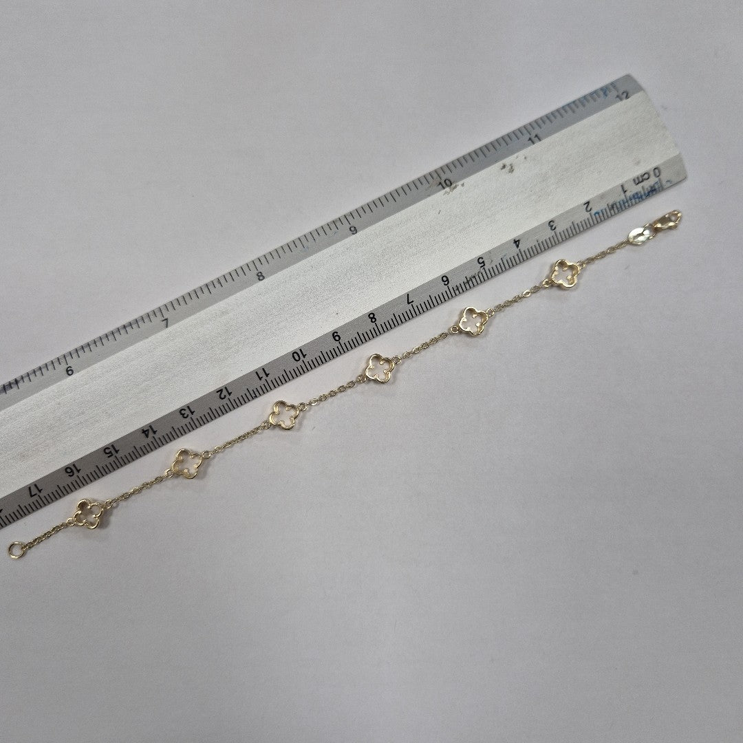 PULSERA ESPECIAL 14K 18 CM 4.2 GR (NUEVO)