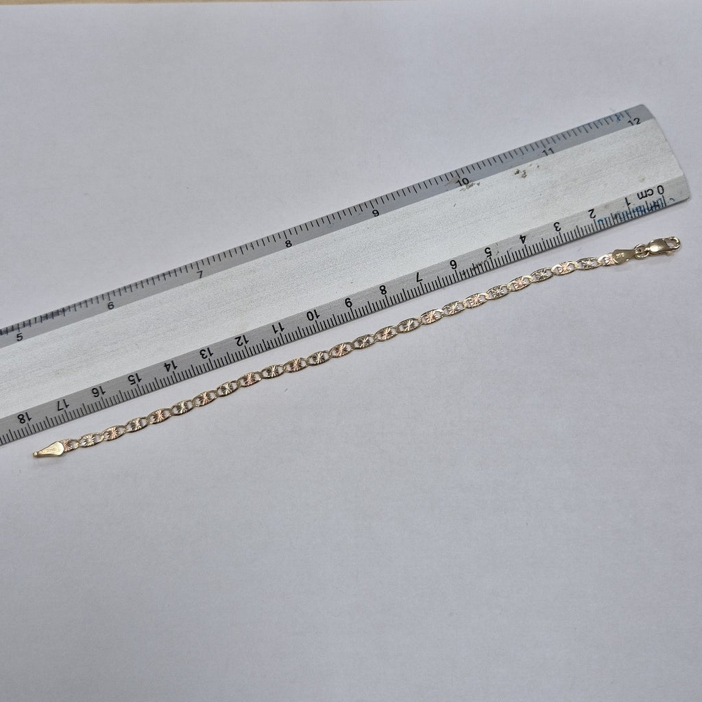 PULSERA GUCHI 14K 18 CM 2.9 GR (NUEVO)