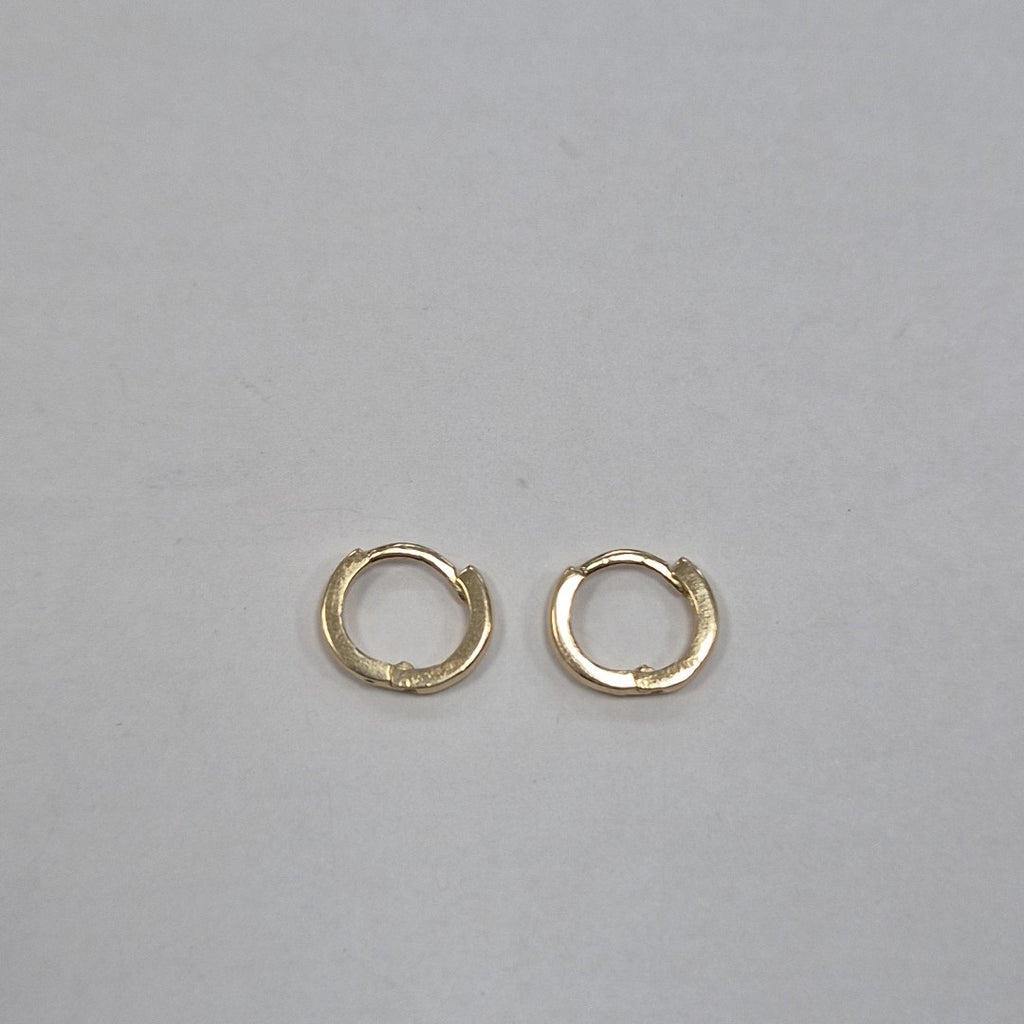 ARETES HUGGIE 14K 1.3 GR (NUEVO)