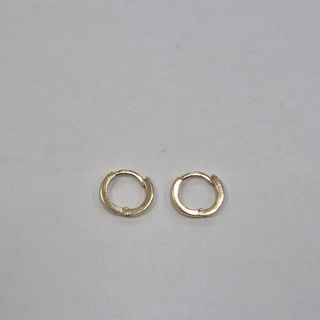ARETES HUGGIE 14K 1.3 GR (NUEVO)