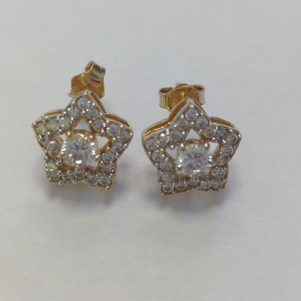 ARETES PAR ORO 10 K 3.3 GRMS (SEMINUEVO)