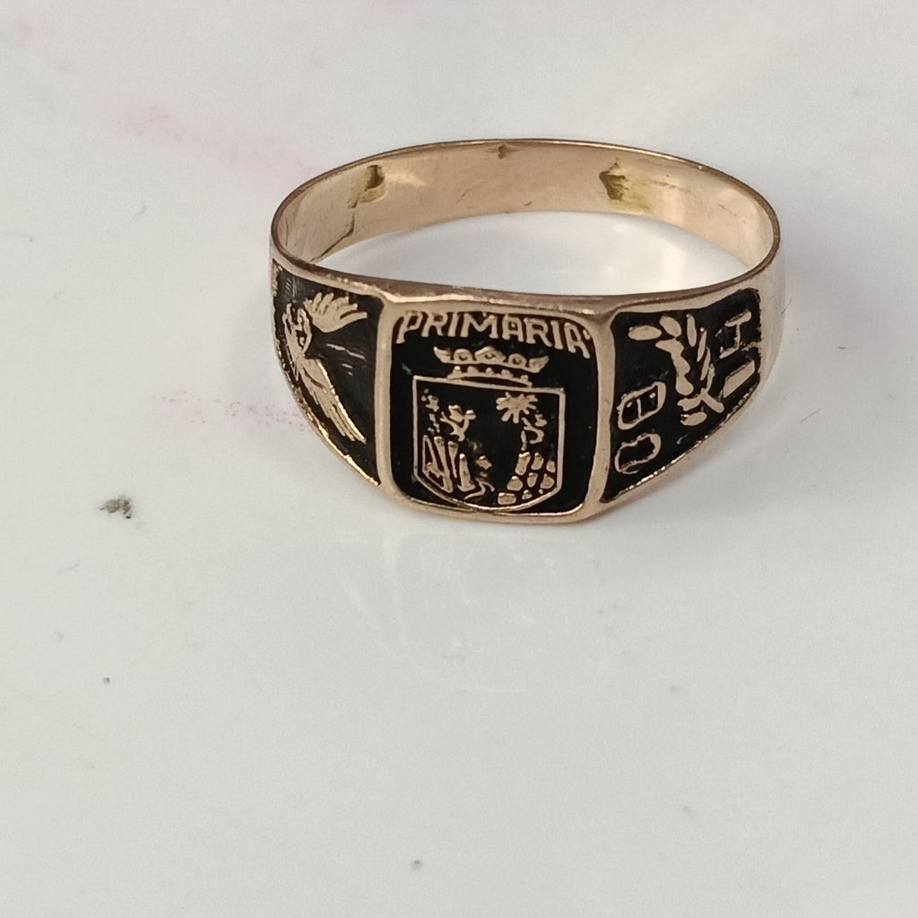 ANILLO DE GRADUACIÓN ORO 8 K 1,90 GRMS (SEMINUEVO)