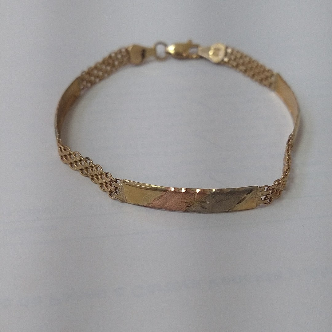 PULSERA ORO 10 K 4.2 GRMS (SEMINUEVO)