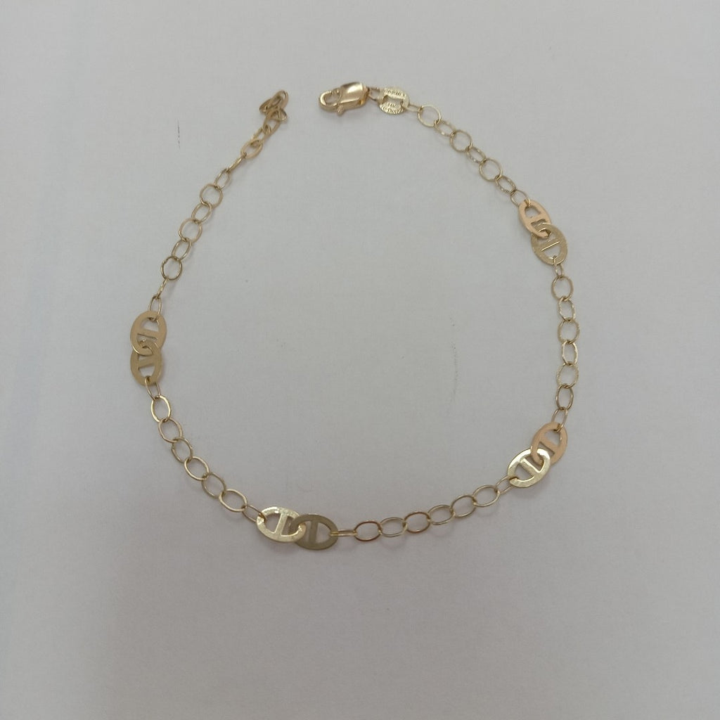PULSERA ESPECIAL 14K 21 CM 1.9 GR (NUEVO)