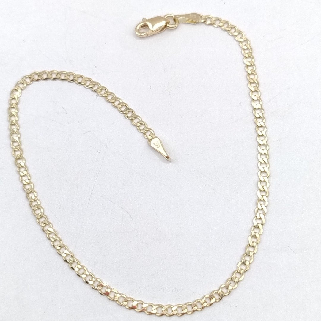 PULSERA BARBADA 14K 21 CM 2.3 GR (NUEVO)