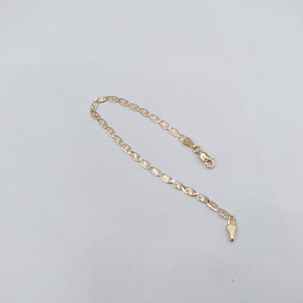 PULSERA GUCHI 14K 18 CM 3 GR (NUEVO)