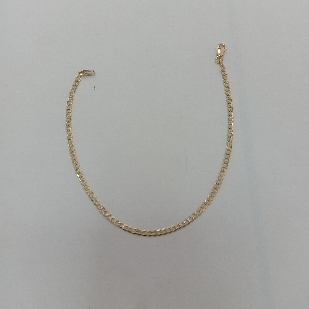 PULSERA BARBADA 14K 21 CM 2.3 GR (NUEVO)