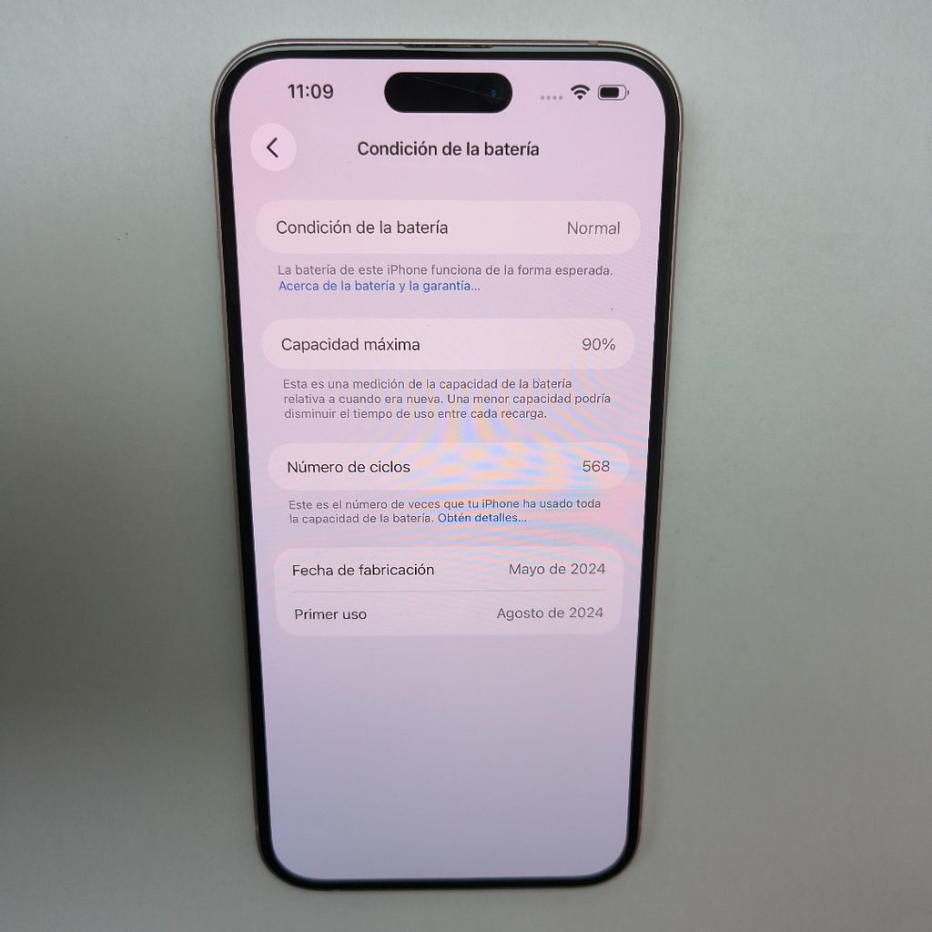 CELULAR APPLE IPHONE 15 PLUS A3093 (2023) 128 GB 6 GB RAM (SEMINUEVO)