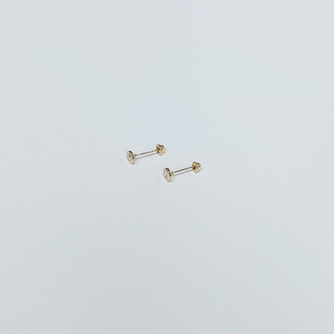 BROQUELES BROQUEL C CIRCONIA 14K 0.1501 GR (NUEVO)