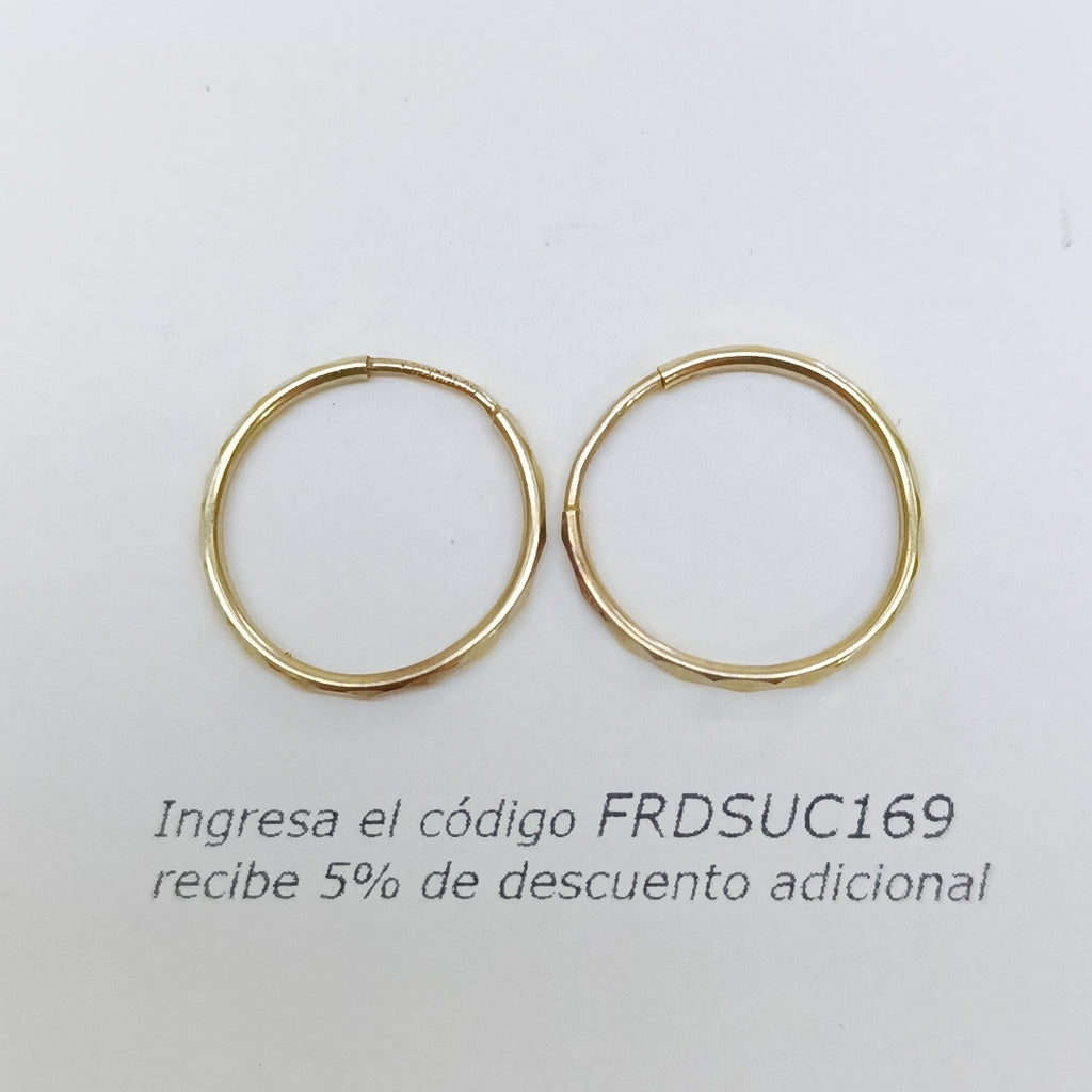 ARRACADAS PAR ORO 10 K 0,90 GRMS (SEMINUEVO)
