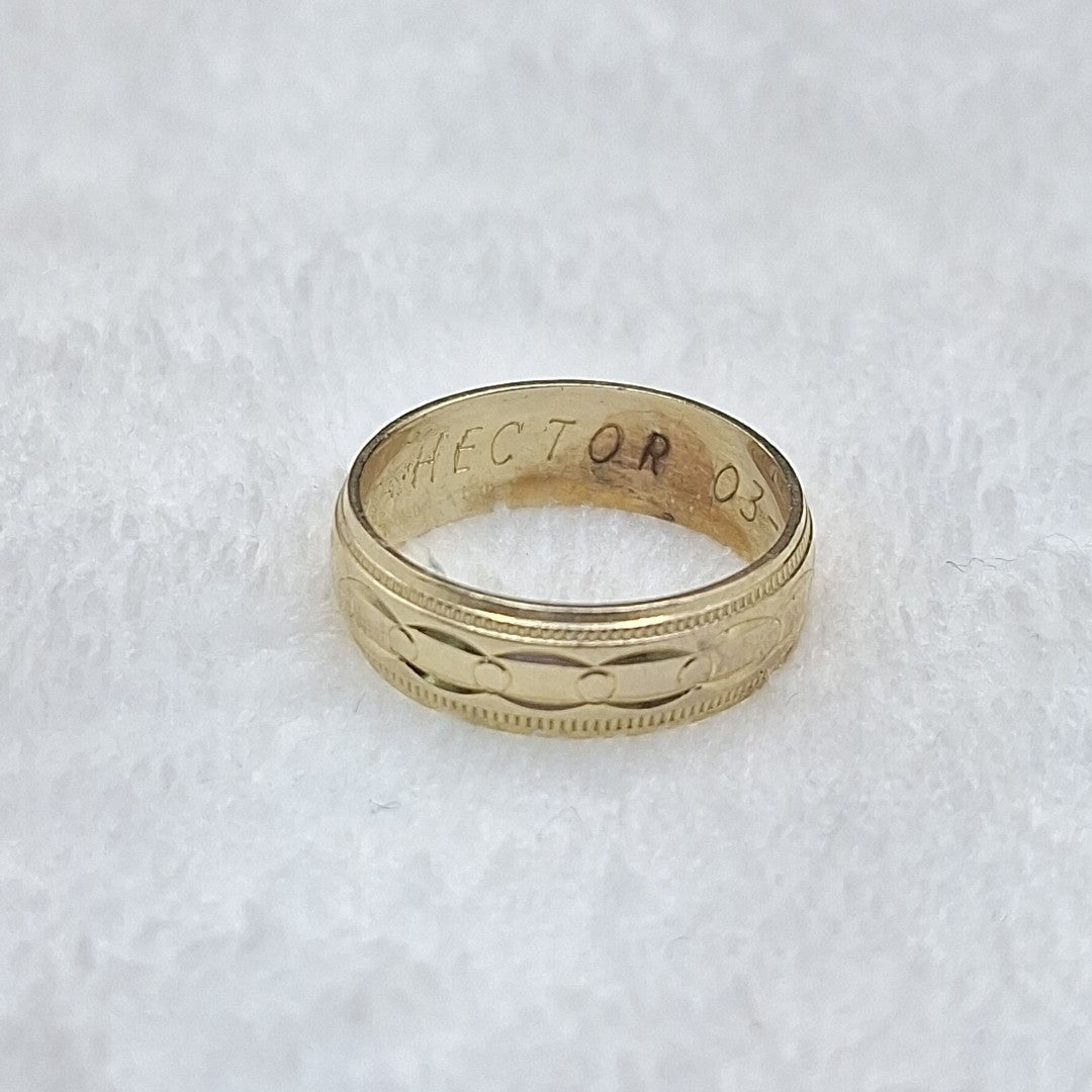 ARGOLLA ORO 14 K 2.4 GRMS (SEMINUEVO)