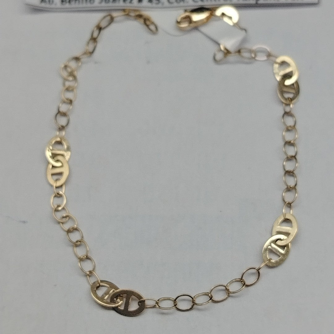 PULSERA ESPECIAL 14K 21 CM 1.8 GR (NUEVO)