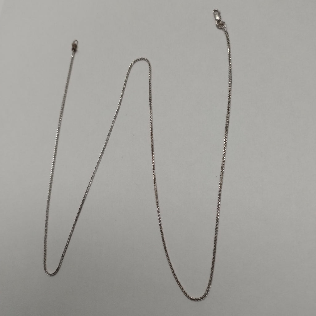 CADENA ORO, ORO BLANCO 14 K 2.5 GRMS (SEMINUEVO)