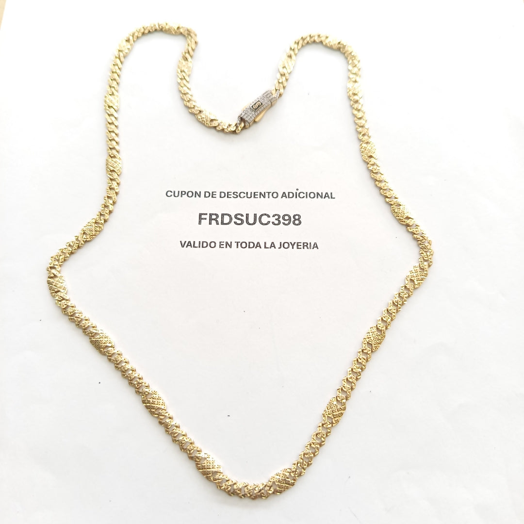 CADENA ORO 10 K 14.8 GRMS (SEMINUEVO)