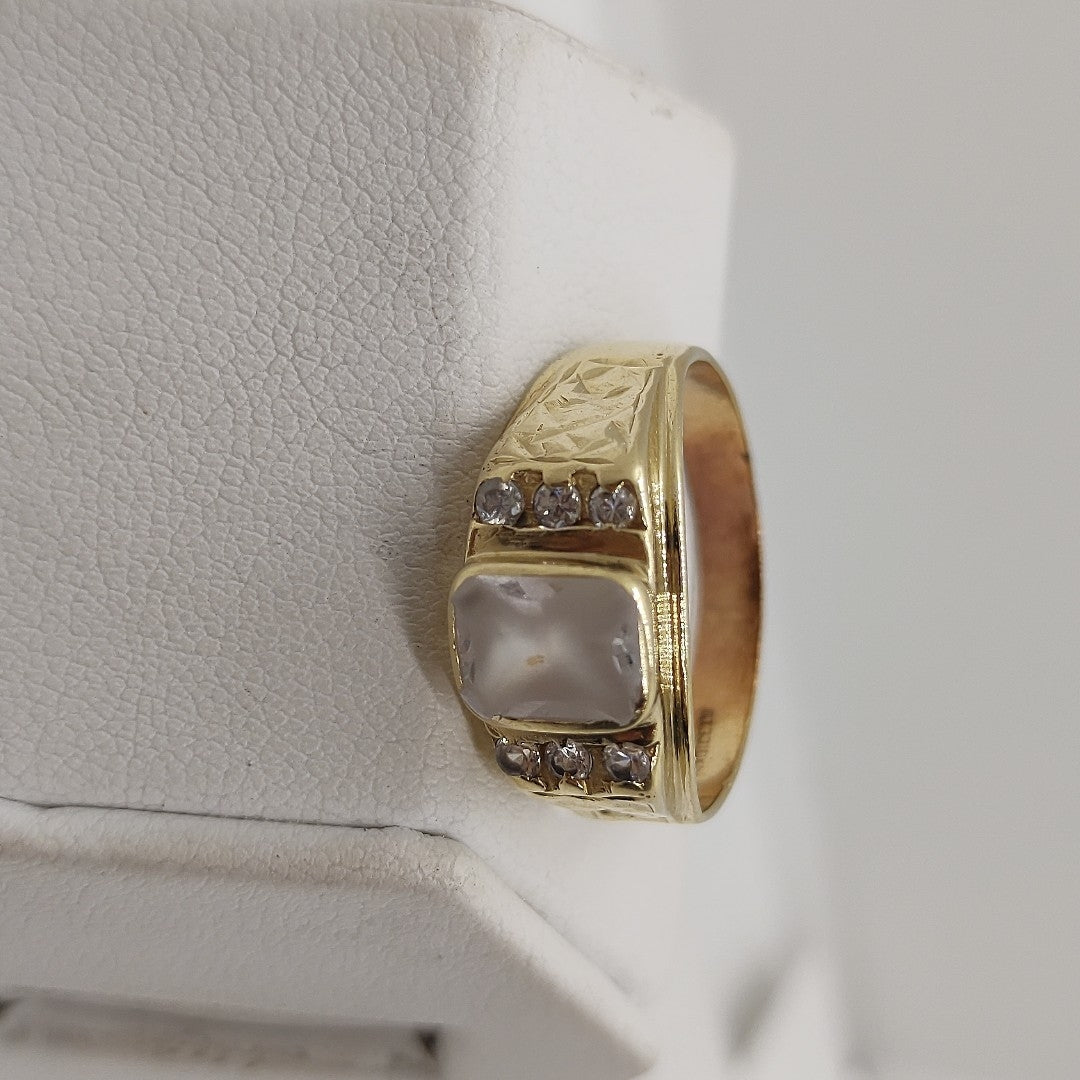 ANILLO ORO 10 K 3.9 GRMS (SEMINUEVO)