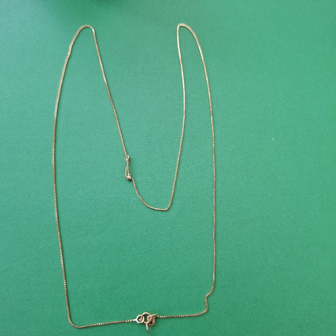CADENA ORO 14 K 1,10 GRMS (SEMINUEVO)