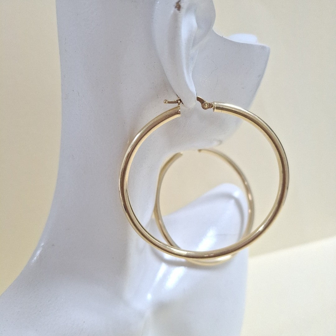 ARRACADAS PAR ORO 14 K 5,10 GRMS (SEMINUEVO)