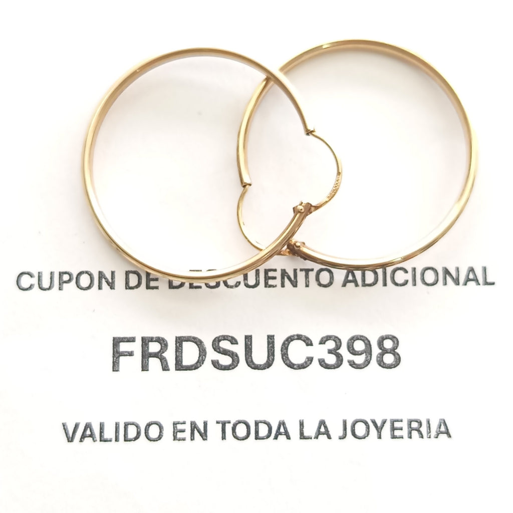 ARRACADAS PAR ORO 10 K 2.3 GRMS (SEMINUEVO)
