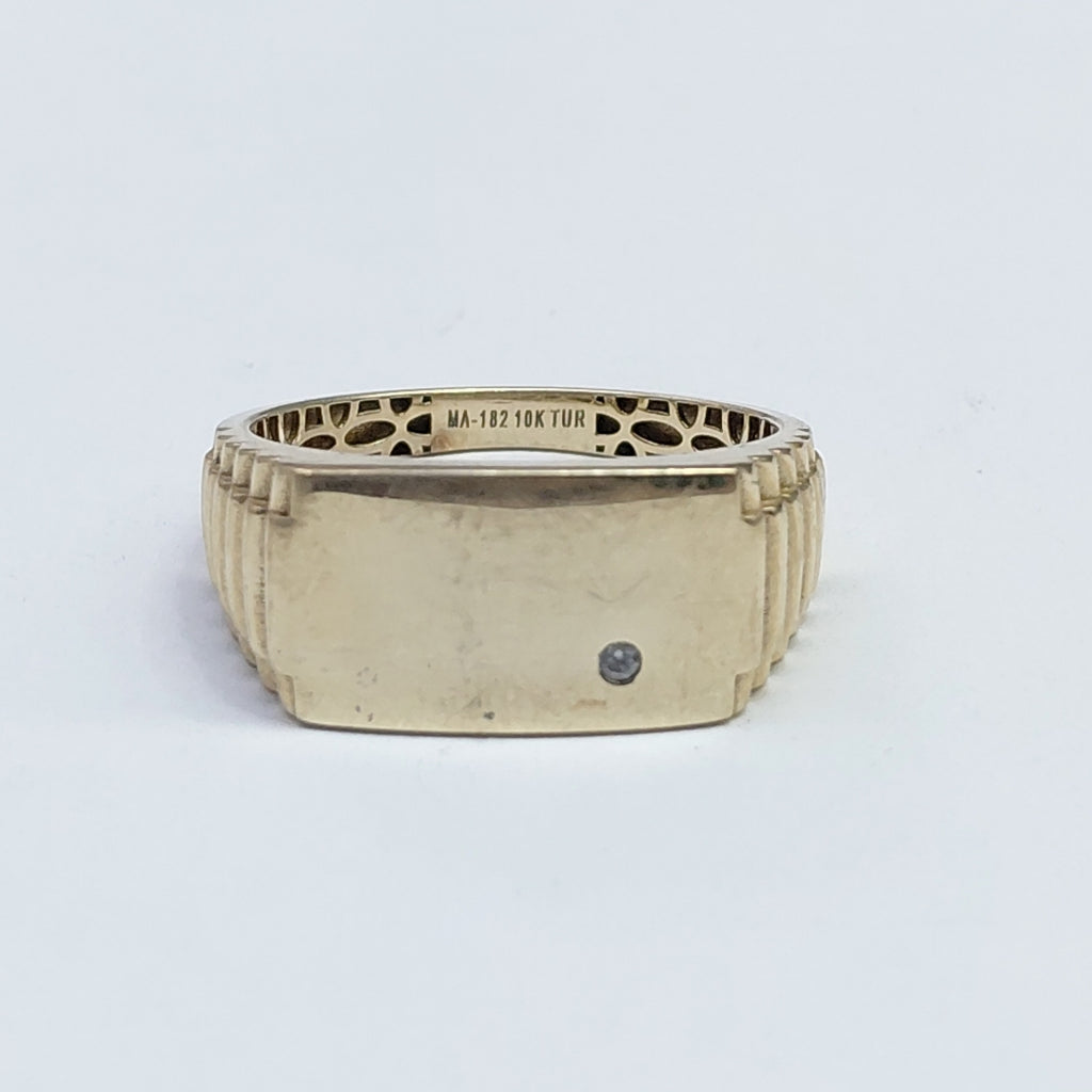 ANILLO ORO 10 K 4.3 GRMS (SEMINUEVO)