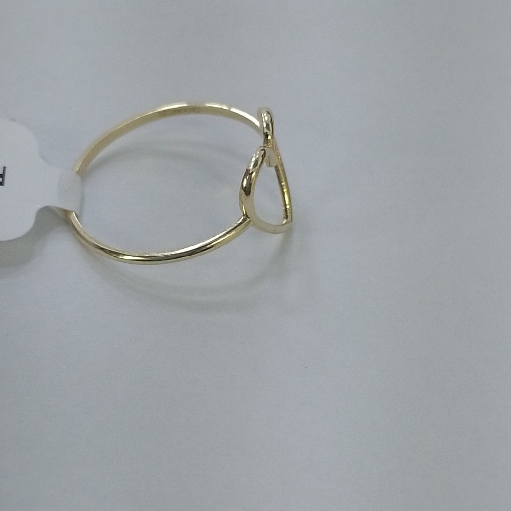 ANILLOS ANILLITO FIG CORAZON 10K TALLA 8 0.8 GR (NUEVO)