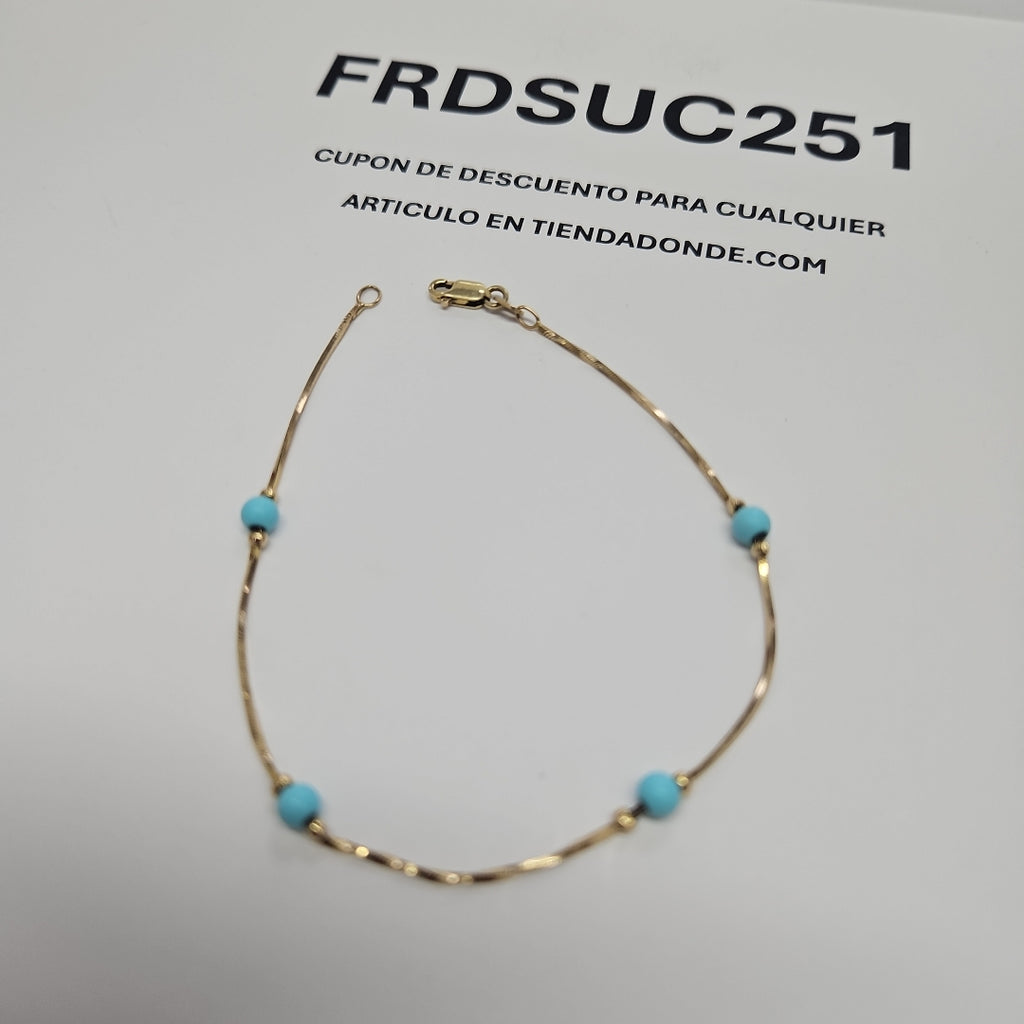 PULSERA ORO 14 K 2.2 GRMS (SEMINUEVO)