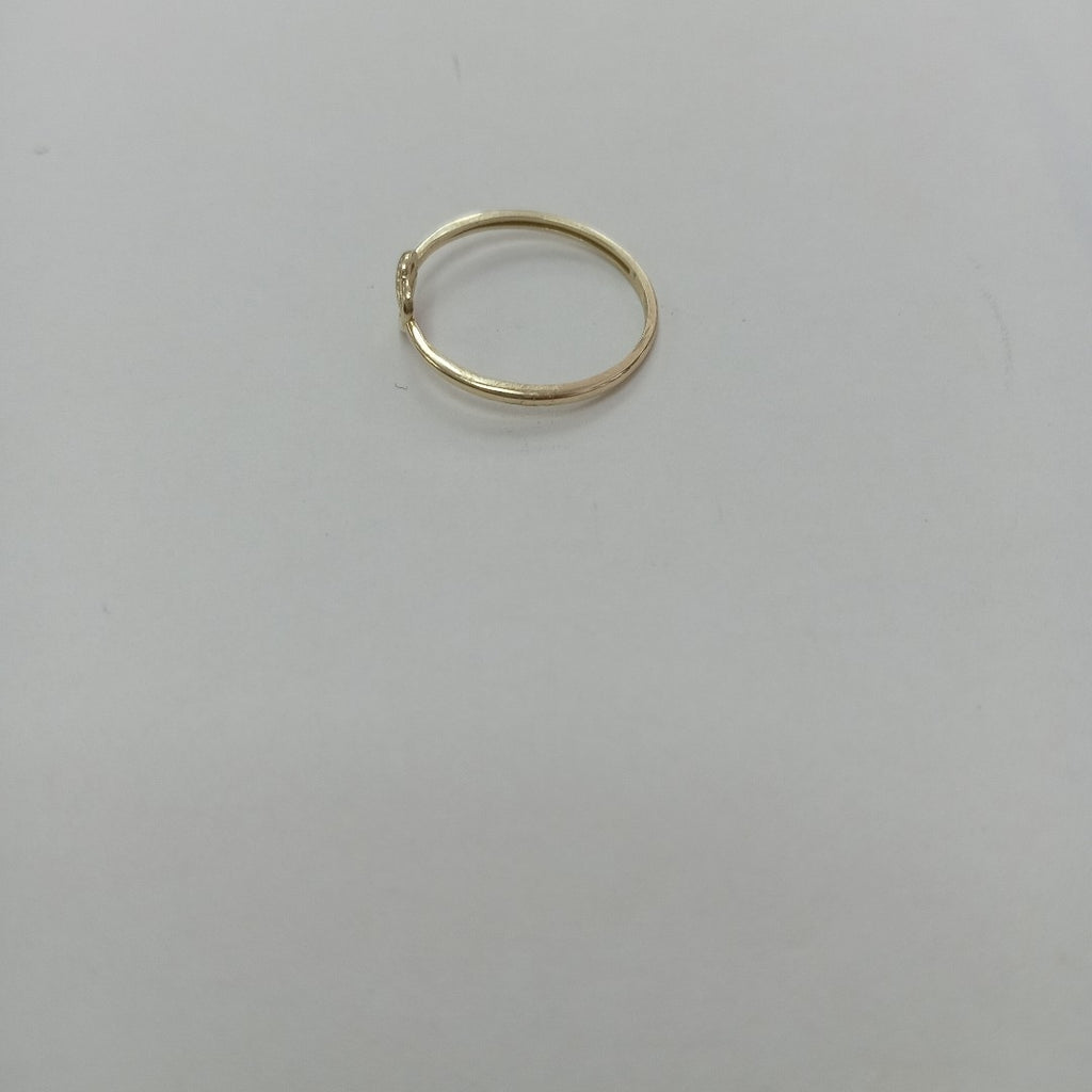 ANILLOS ANILLITO FIG CORAZON 10K TALLA 8 0.8 GR (NUEVO)