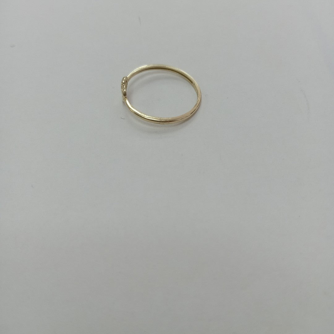 ANILLOS ANILLITO FIG CORAZON 10K TALLA 8 0.8 GR (NUEVO)