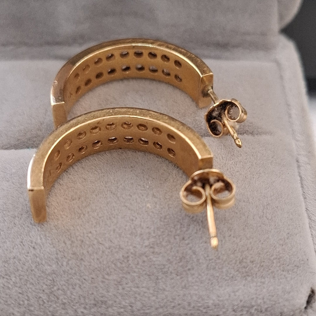 ARETES PAR ORO 14 K 5,70 GRMS (SEMINUEVO)