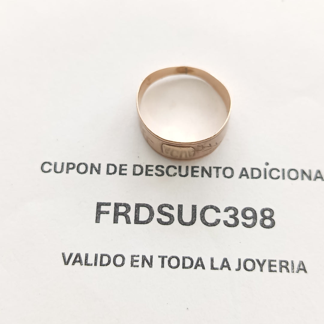 ANILLITO ORO 8 K 1.9 GRMS (SEMINUEVO)