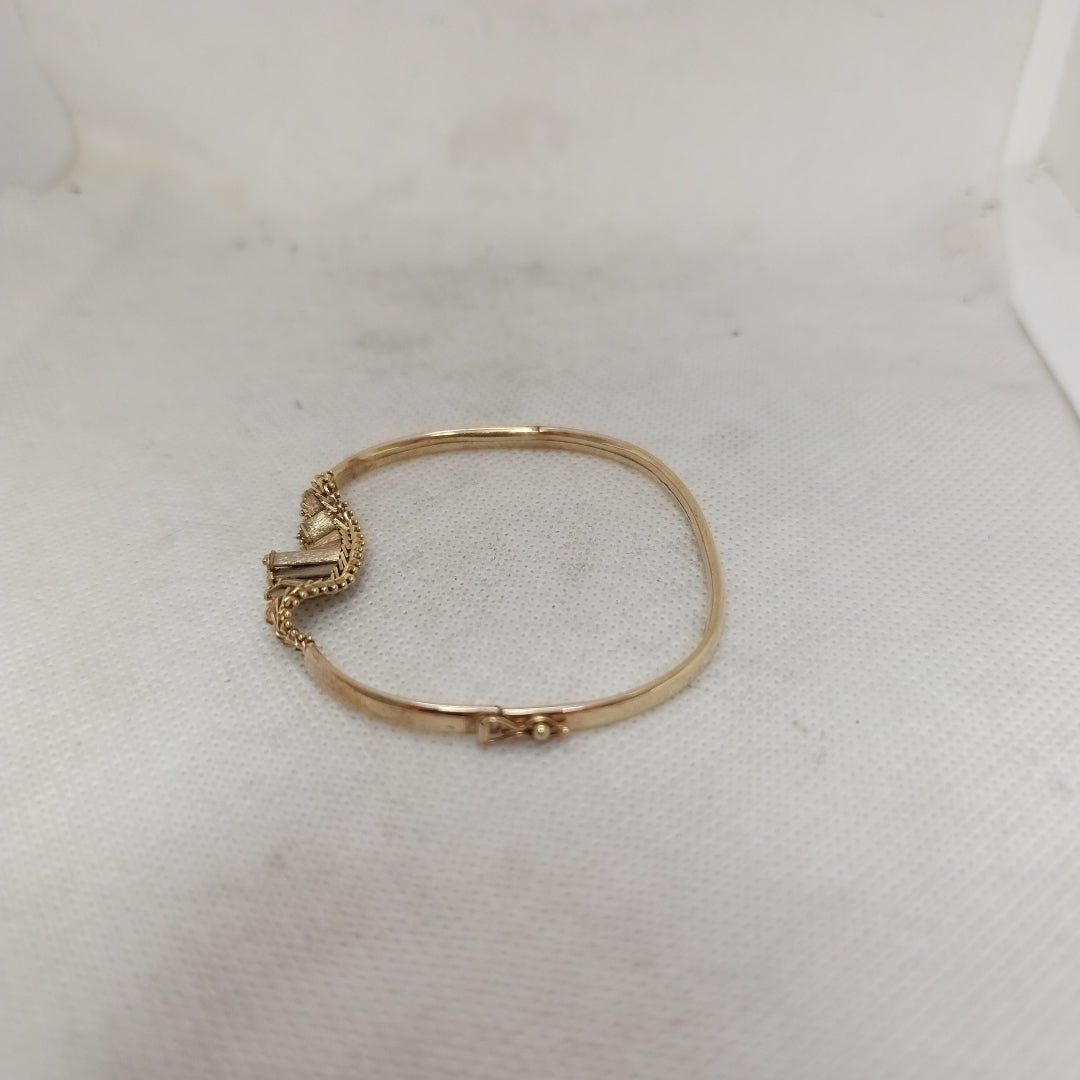 BRAZALETE ORO 10 K 7.5 GRMS (SEMINUEVO)