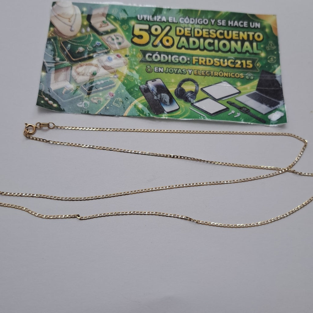 CADENA ORO 10 K 1.8 GRMS (SEMINUEVO)