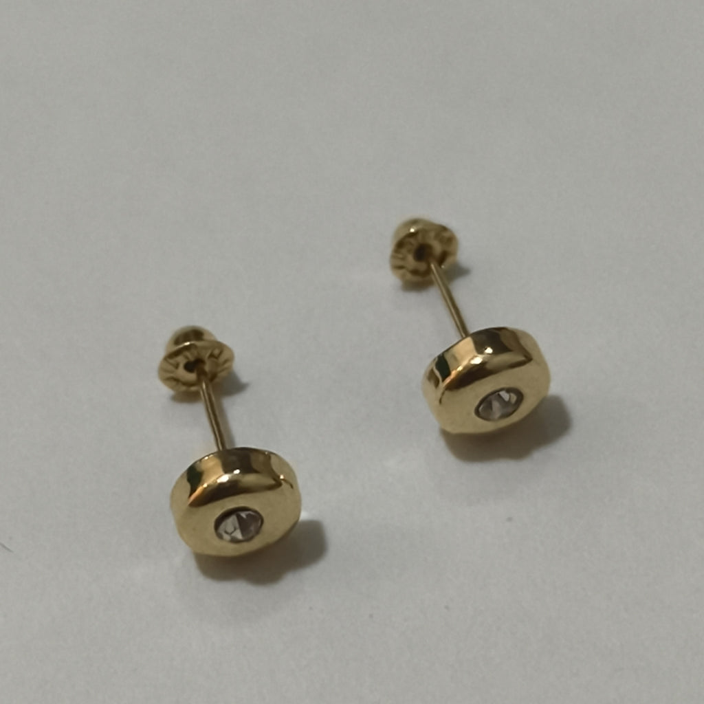 BROQUELES BROQUEL C CIRCONIA 14K 0.27 GR (NUEVO)