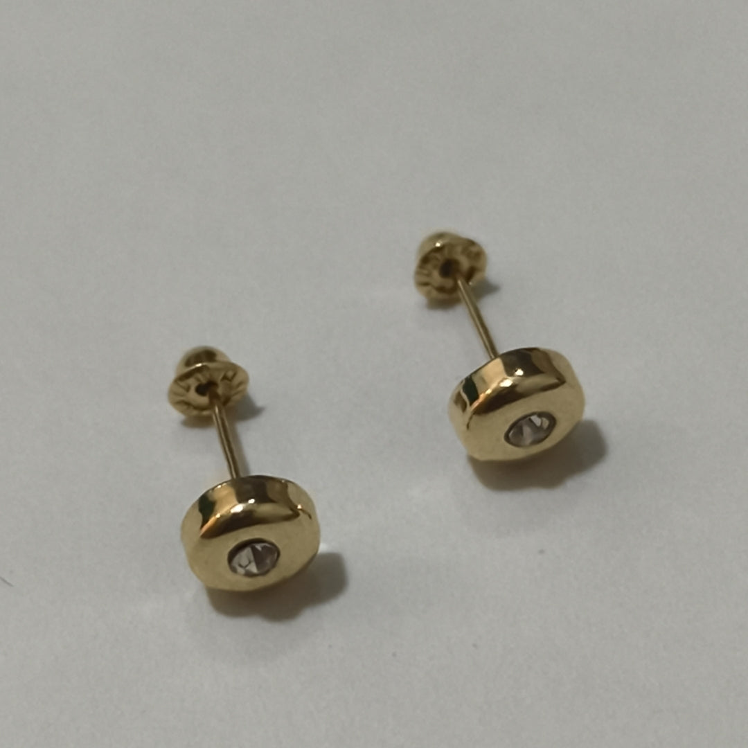 BROQUELES BROQUEL C CIRCONIA 14K 0.27 GR (NUEVO)
