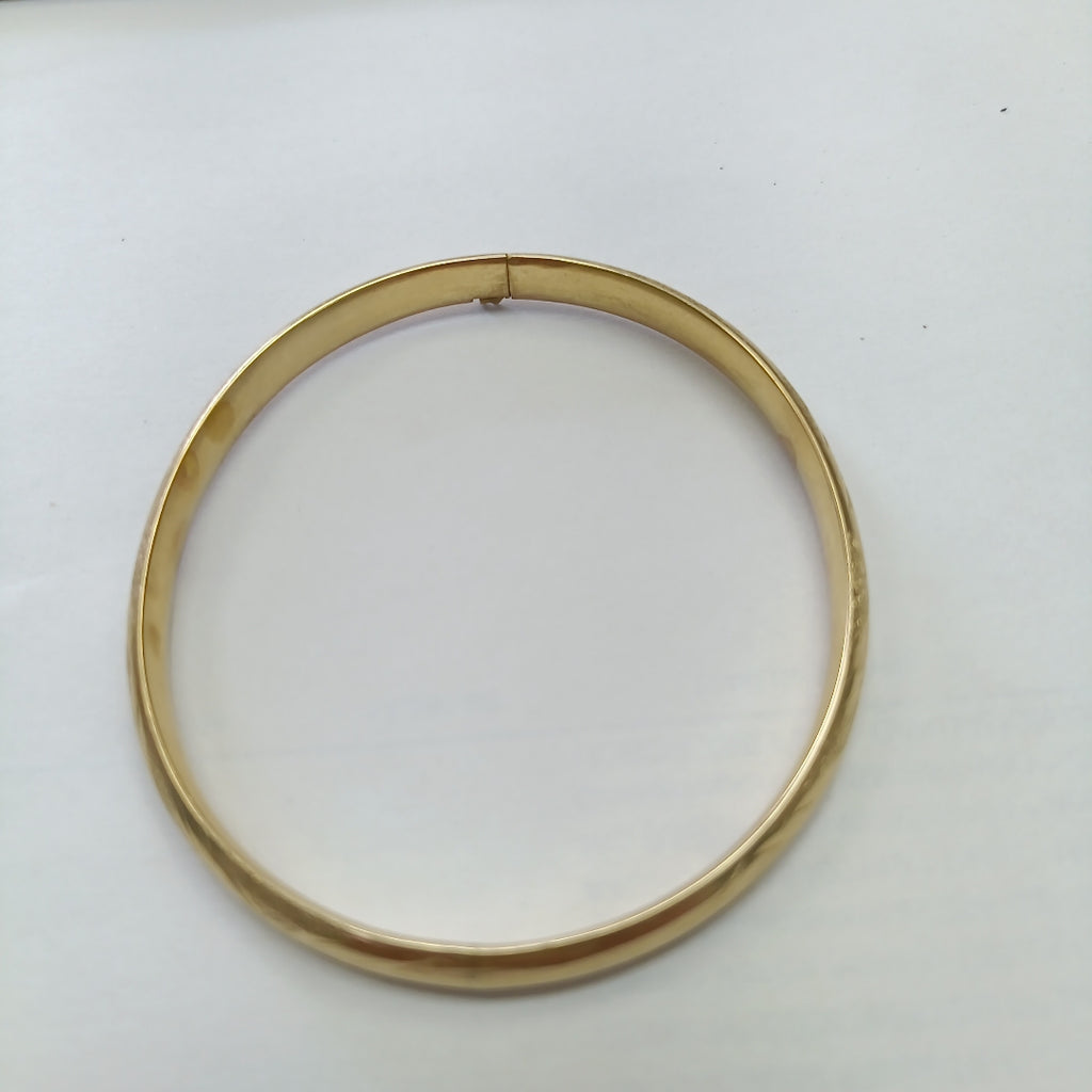 PULSERA RIGIDA ORO 14 K 8,70 GRMS (SEMINUEVO)