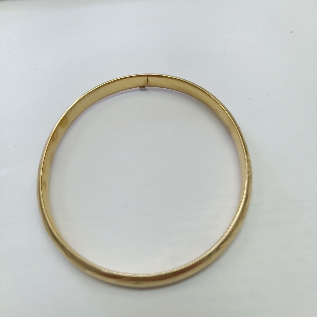 PULSERA RIGIDA ORO 14 K 8,70 GRMS (SEMINUEVO)