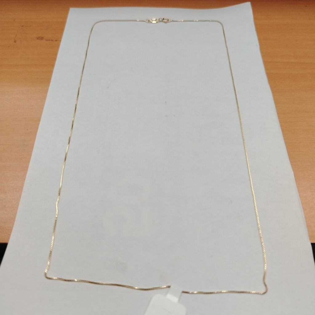 CADENA VENECIANO 14K 55 CM 1.7 GR (NUEVO)