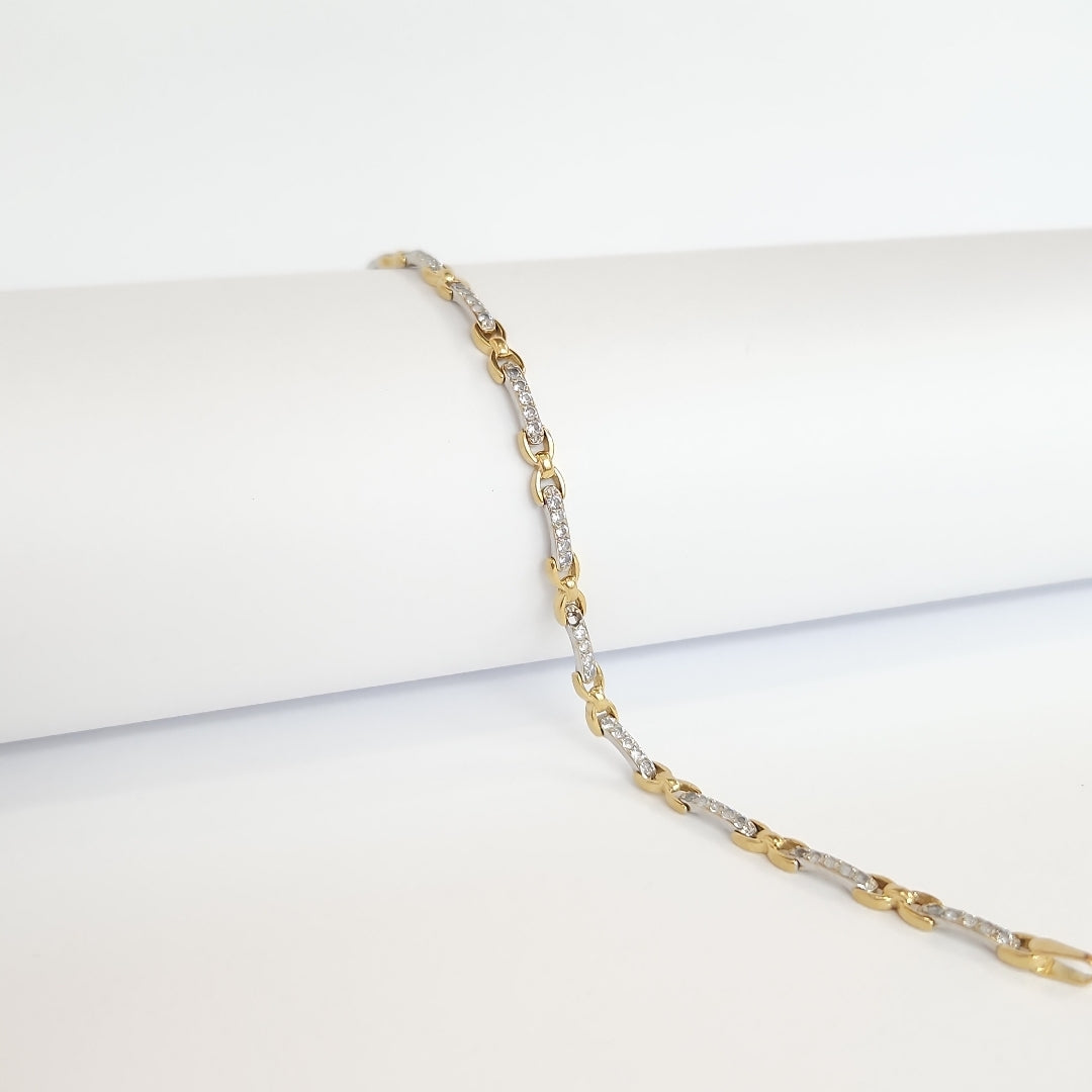 PULSERA ORO 14 K 6.3 GRMS (SEMINUEVO)