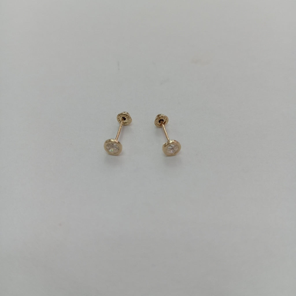 BROQUELES BROQUEL C CIRCONIA 14K 0.1501 GR (NUEVO)