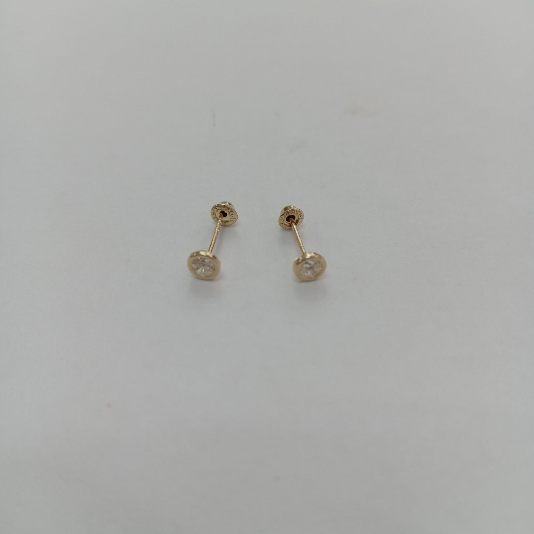 BROQUELES BROQUEL C CIRCONIA 14K 0.1501 GR (NUEVO)